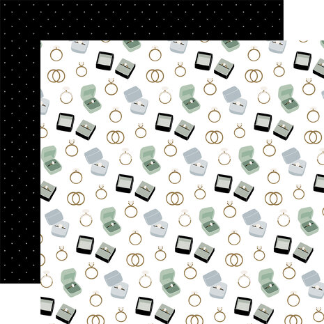 Echo Park Wedding Bells 6x6 Inch Paper Pad (WBL335023) (DISCONTINUED) Echo Park Wedding Bells 6x6 Inch Paper Pad (WBL335023) (DISCONTINUED)