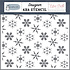 Winter Wishes Snowflakes Stencil (WTL333034) (DISCONTINUED)