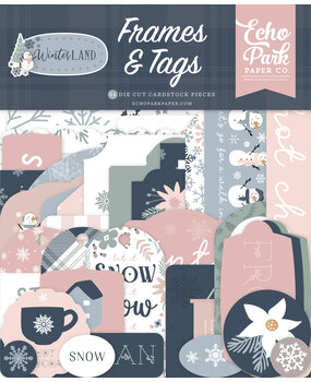 Echo Park Winterland Frames & Tags (WTL333025) (DISCONTINUED)
