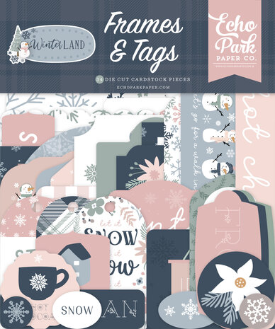 Echo Park Winterland Frames & Tags (WTL333025) (DISCONTINUED)