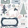 Echo Park Winterland Chipboard Accents (WTL333021) (OUTLET)