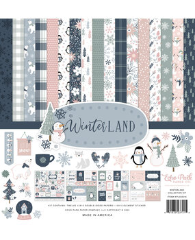 Echo Park Winterland 12x12 Inch Collection Kit (WTL333016)