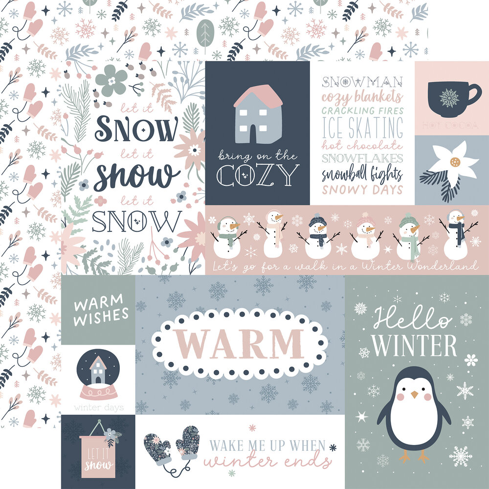 Echo Park Winterland 12x12 Inch Collection Kit (WTL333016) Echo Park Winterland 12x12 Inch Collection Kit (WTL333016)