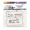 Ranger Dina Wakley MEdia Chipboard Shapes Words (MDA69294) (DISCONTINUED) Ranger Dina Wakley MEdia Chipboard Shapes Words (MDA69294) (DISCONTINUED)