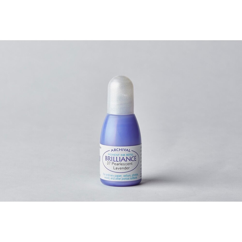 Tsukineko Brilliance Ink Refill Pearlescent Lavender 20ml (RB-000-037) Tsukineko Brilliance Ink Refill Pearlescent Lavender 20ml (RB-000-037)