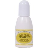 Tsukineko StazOn Pigment Inker Lemon Drop 15ml (RZ-PIG-091)