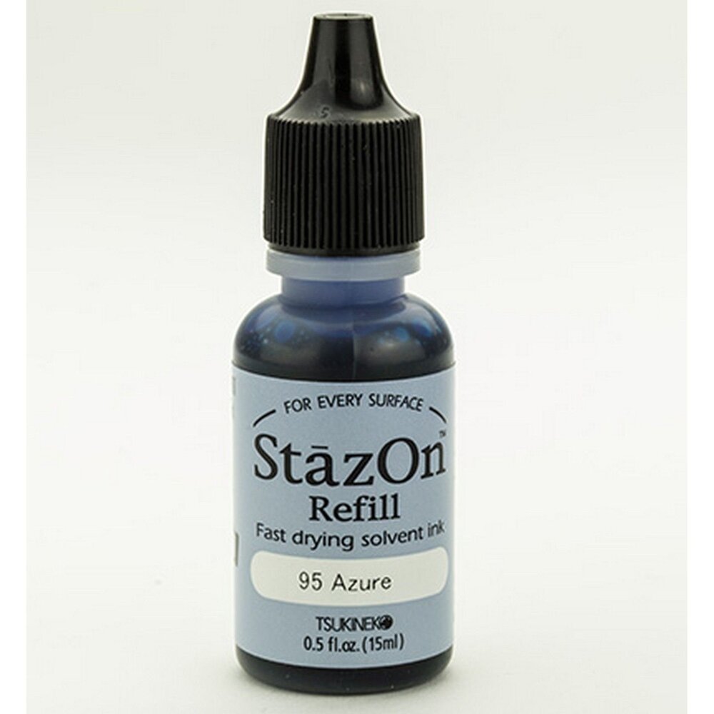 Tsukineko StazOn Refill Azure 15ml (RZ-000-095) Tsukineko StazOn Refill Azure 15ml (RZ-000-095)