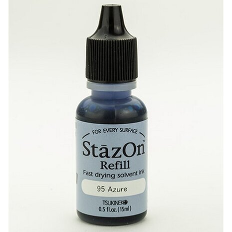 Tsukineko StazOn Refill Azure 15ml (RZ-000-095) Tsukineko StazOn Refill Azure 15ml (RZ-000-095)