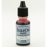 Tsukineko StazOn Refill Cherry Pink 15ml (RZ-000-081)