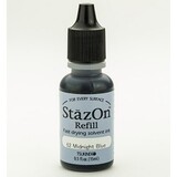 Tsukineko StazOn Refill Midnight Blue 15ml (RZ-000-062)