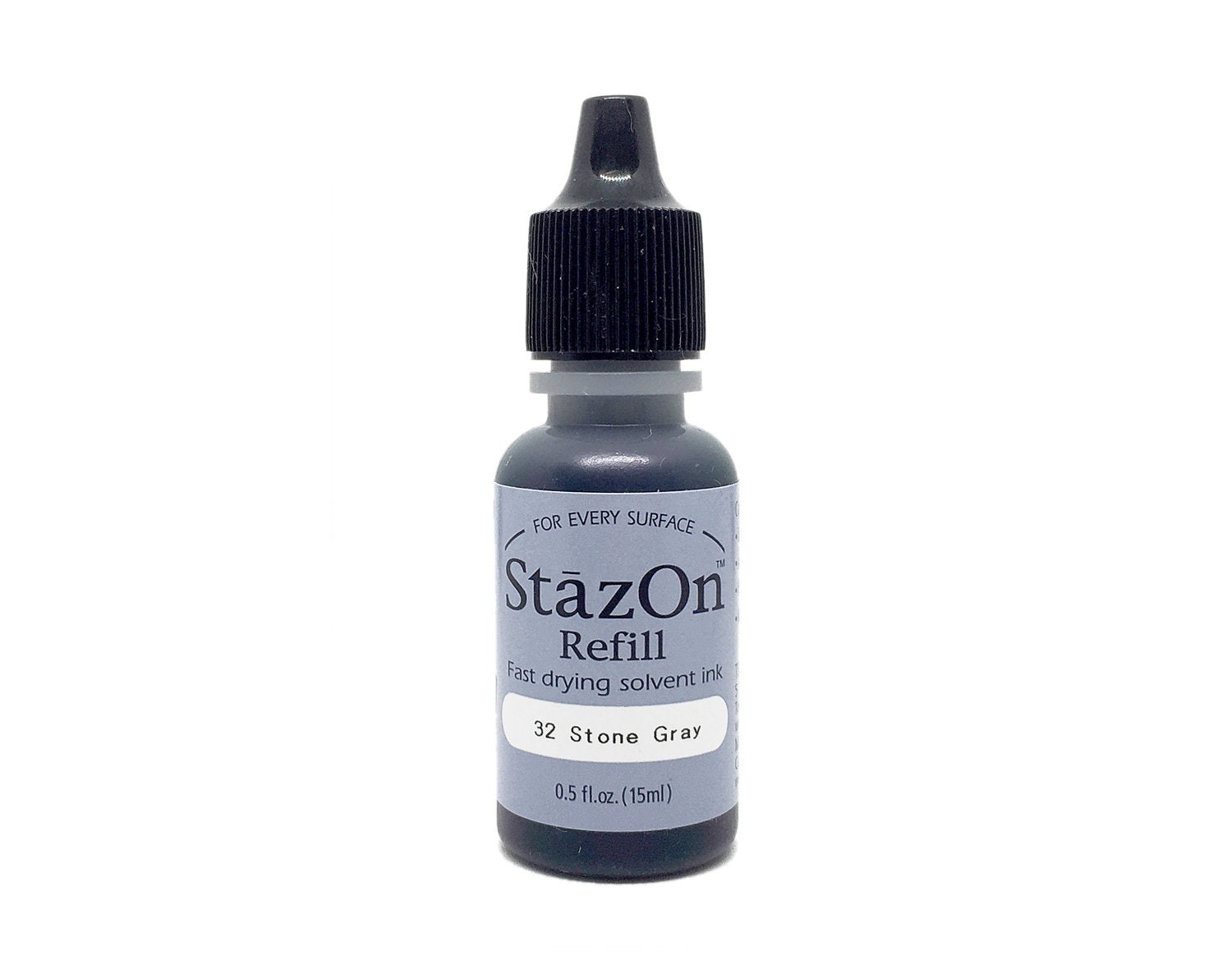 StazOn Solvent Ink Pad Stone Gray