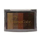 Tsukineko Versa Color Multi Color Ink Pad Mocha Truffle (VC-005-508)