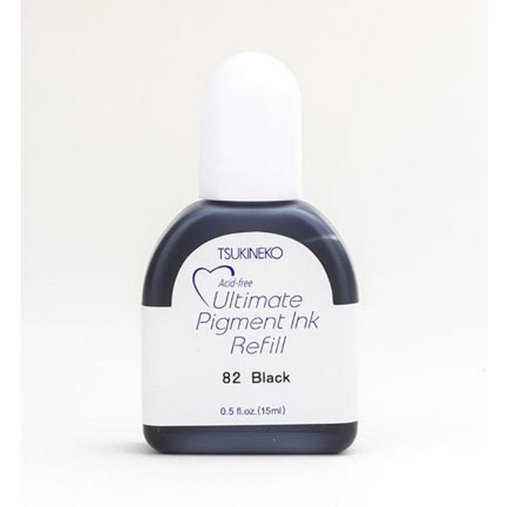 Tsukineko VersaColor Refill Black 15ml (VCR-000-082) Tsukineko VersaColor Refill Black 15ml (VCR-000-082)