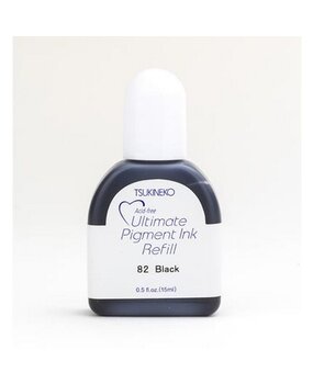 Tsukineko VersaColor Refill Black 15ml (VCR-000-082) Tsukineko VersaColor Refill Black 15ml (VCR-000-082)