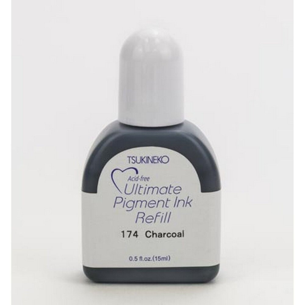 Tsukineko VersaColor Refill Charcoal 15ml (VCR-000-174) Tsukineko VersaColor Refill Charcoal 15ml (VCR-000-174)