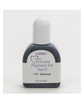 Tsukineko VersaColor Refill Charcoal 15ml (VCR-000-174) Tsukineko VersaColor Refill Charcoal 15ml (VCR-000-174)