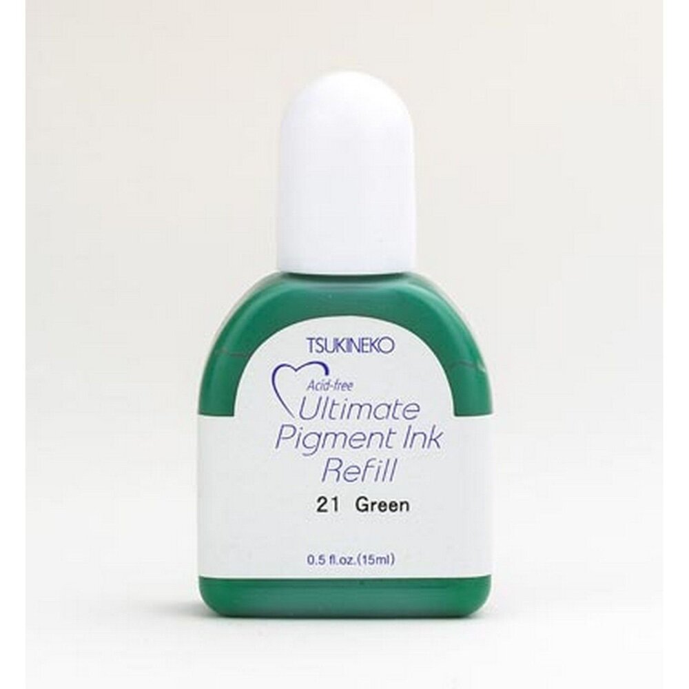 Tsukineko VersaColor Refill Green 15ml (VCR-000-021) Tsukineko VersaColor Refill Green 15ml (VCR-000-021)