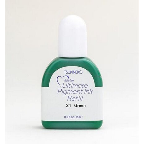 Tsukineko VersaColor Refill Green 15ml (VCR-000-021) Tsukineko VersaColor Refill Green 15ml (VCR-000-021)