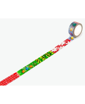 Aall and Create Washi Tape 20mm 10m Jingle Stars (AALL-MT-053) (DISCONTINUED)