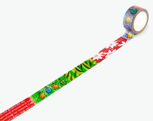 Aall and Create Washi Tape 20mm 10m Jingle Stars (AALL-MT-053) (DISCONTINUED) Aall and Create Washi Tape 20mm 10m Jingle Stars (AALL-MT-053) (DISCONTINUED)