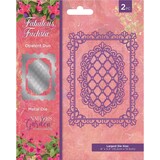 Crafter's Companion Fabulous Fuchsia Metal Die Opulent Duo (NGA-FF-MD-OPD) (OUTLET)