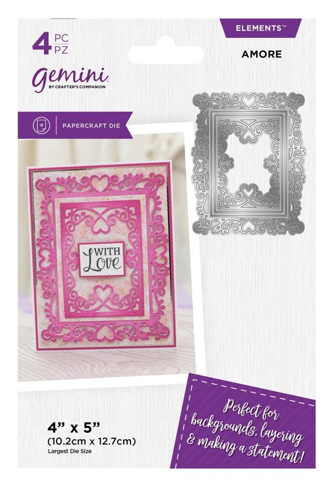 Gemini Everyday Border Nesting Elements Dies Amore (CC-DCE-MD-AMOR) (DISCONTINUED) Gemini Everyday Border Nesting Elements Dies Amore (CC-DCE-MD-AMOR) (DISCONTINUED)