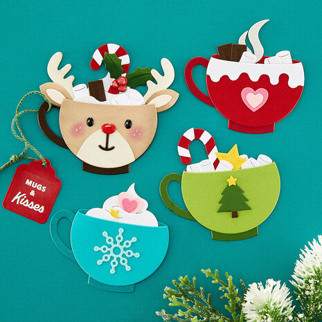 Spellbinders Merry Mug Creations Etched Dies (S4-1311) Spellbinders Merry Mug Creations Etched Dies (S4-1311)