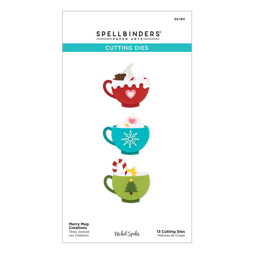 Spellbinders Merry Mug Creations Etched Dies (S4-1311) Spellbinders Merry Mug Creations Etched Dies (S4-1311)