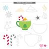 Spellbinders Merry Mug Creations Etched Dies (S4-1311) Spellbinders Merry Mug Creations Etched Dies (S4-1311)