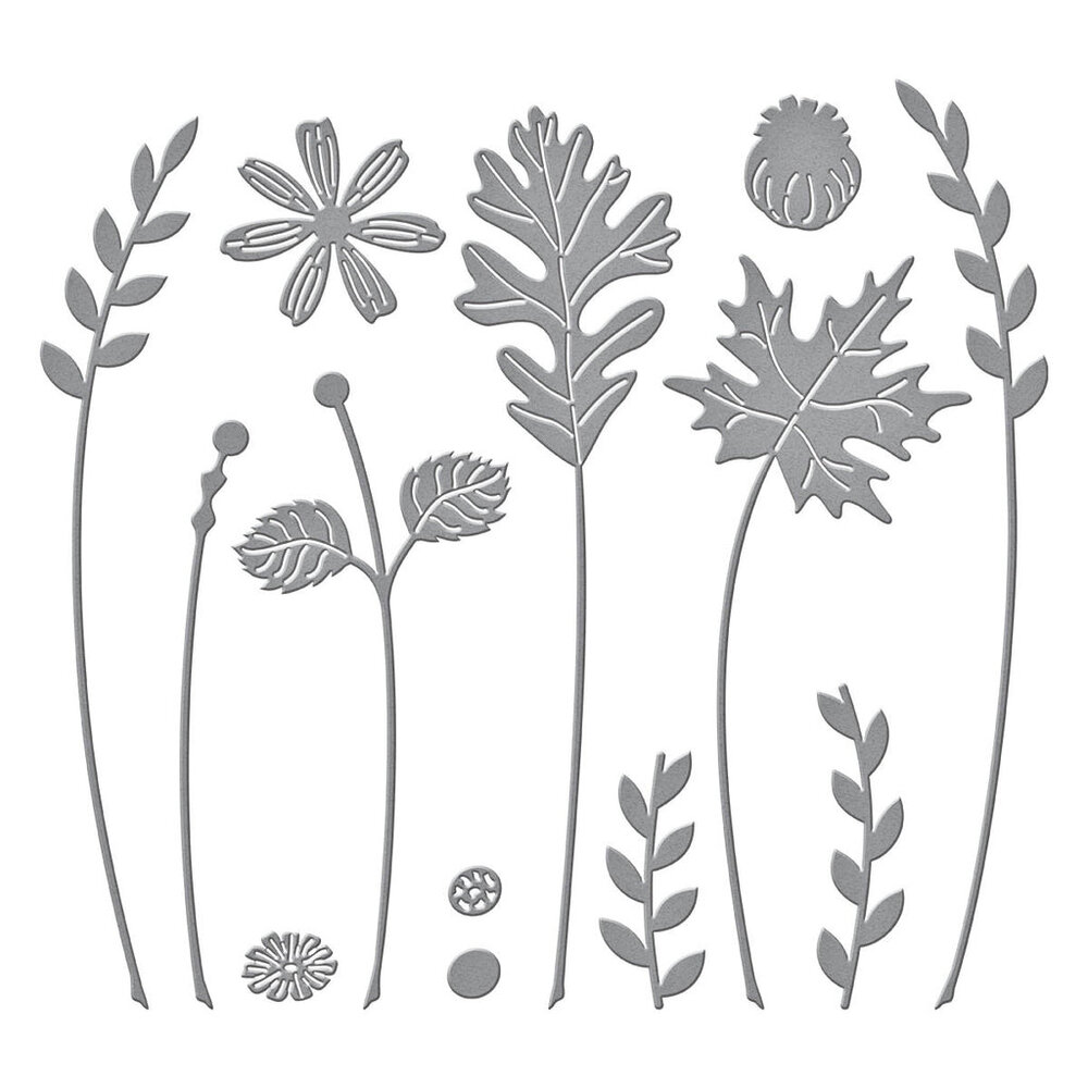 Spellbinders Autumn Sealed Sprigs Etched Dies (S4-1319) Spellbinders Autumn Sealed Sprigs Etched Dies (S4-1319)