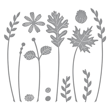 Spellbinders Autumn Sealed Sprigs Etched Dies (S4-1319) Spellbinders Autumn Sealed Sprigs Etched Dies (S4-1319)