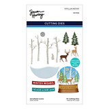 Spellbinders Woodland Scene Etched Dies (S4-1322) (DISCONTINUED)