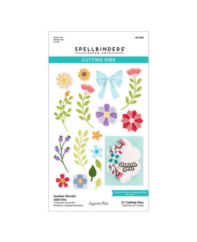 Spellbinders Garden Wreath Add-Ons Etched Dies (S5-598)