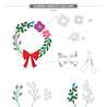 Spellbinders Garden Wreath Add-Ons Etched Dies (S5-598) Spellbinders Garden Wreath Add-Ons Etched Dies (S5-598)