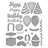Spellbinders Birthday Wreath Add-Ons Etched Dies (S5-600) Spellbinders Birthday Wreath Add-Ons Etched Dies (S5-600)