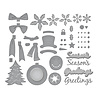 Spellbinders Christmas Wreath Add-Ons Etched Dies (S6-219) (DISCONTINUED) Spellbinders Christmas Wreath Add-Ons Etched Dies (S6-219) (DISCONTINUED)