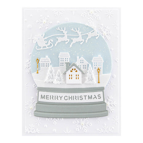 Spellbinders Simon's Snow Globe Etched Dies (S6-222) Spellbinders Simon's Snow Globe Etched Dies (S6-222)