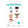Spellbinders Santa’s Festive Circle Crew Etched Dies (S6-223) Spellbinders Santa’s Festive Circle Crew Etched Dies (S6-223)