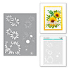 Spellbinders Layered Sunflower Stencil (STN-071) (OUTLET) Spellbinders Layered Sunflower Stencil (STN-071) (OUTLET)
