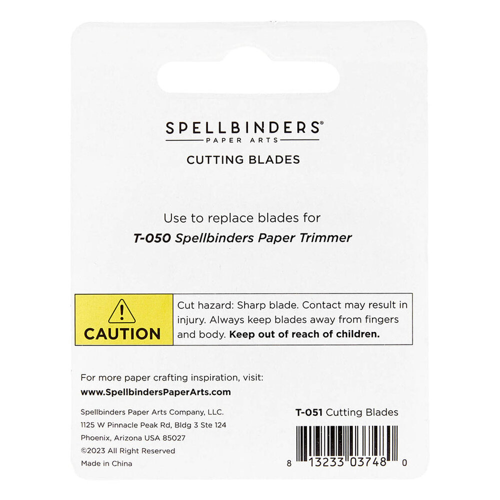 Spellbinders Replacement Cutting Blades (T-051)