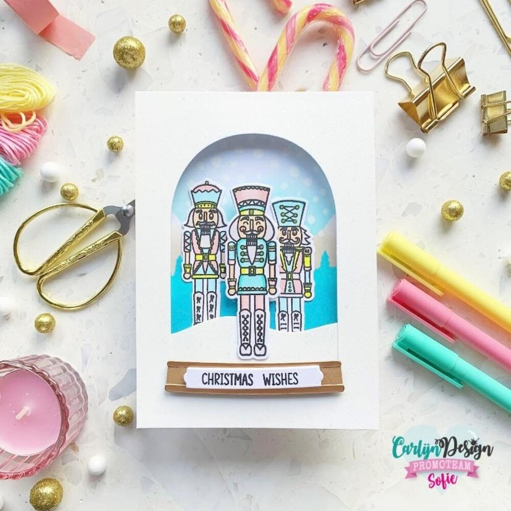 CarlijnDesign Stempels Notenkraker Kerst (CDST-0110) (DISCONTINUED) CarlijnDesign Stempels Notenkraker Kerst (CDST-0110) (DISCONTINUED)