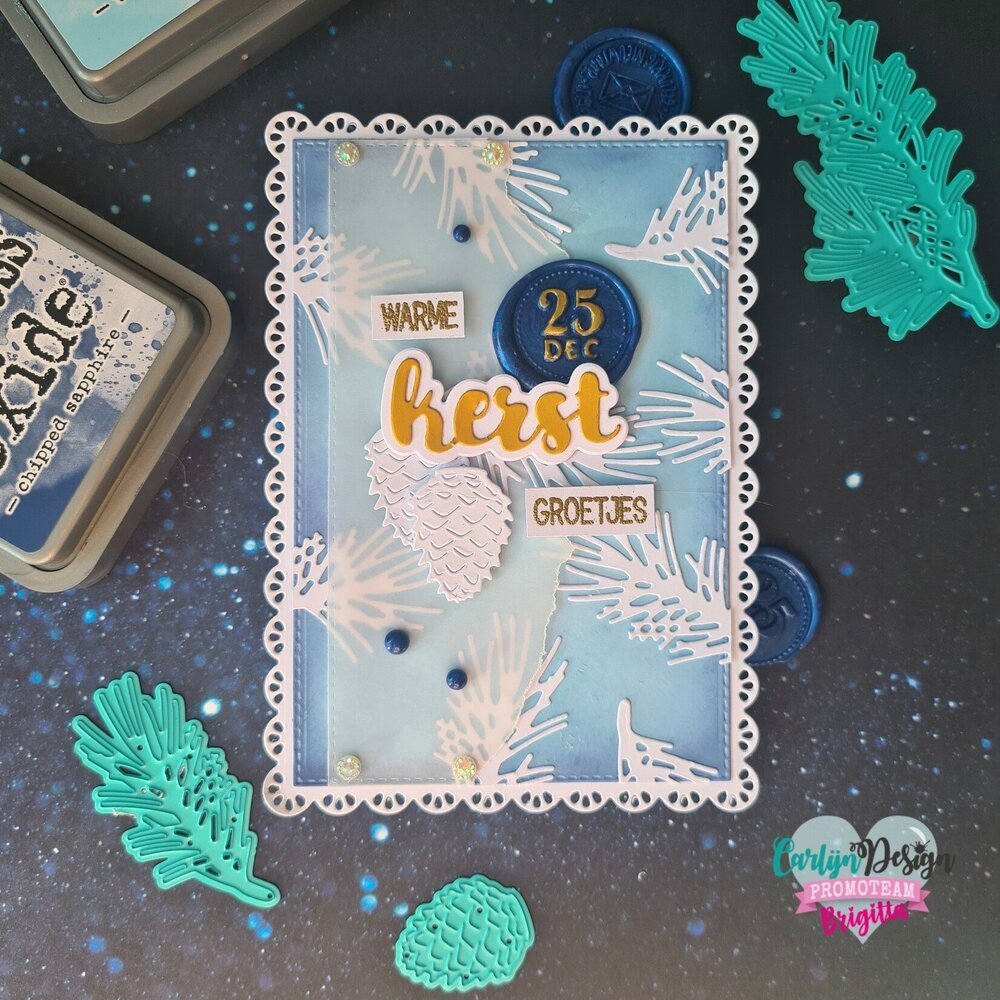 CarlijnDesign Wax Seal Stamp 25DEC (CDWX-0025) (DISCONTINUED)