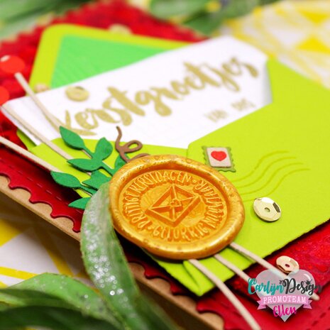 CarlijnDesign Wax Seal Stamp Prettige Kerstdagen (CDWX-0026) (DISCONTINUED) CarlijnDesign Wax Seal Stamp Prettige Kerstdagen (CDWX-0026) (DISCONTINUED)