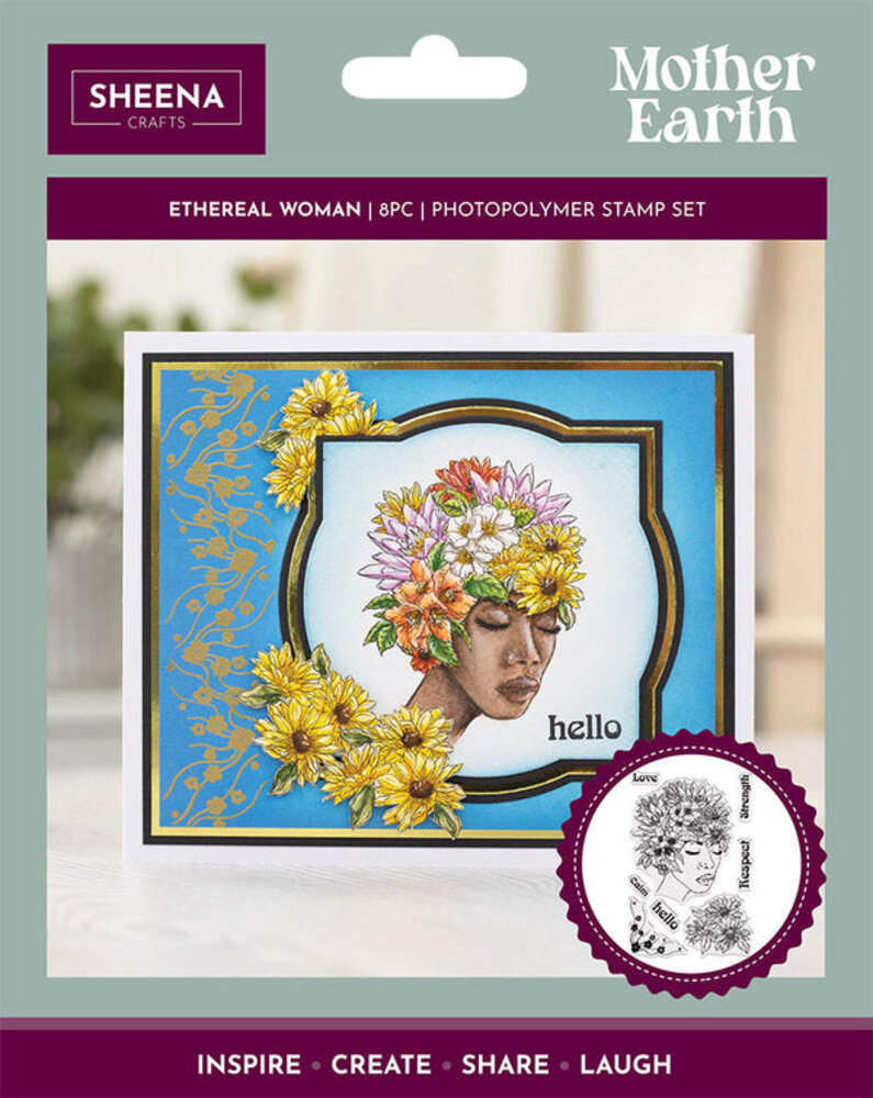 Crafter's Companion Mother Earth Clear Stamp Ethereal Woman (SD-ME-STP-ETWO) (OUTLET) Crafter's Companion Mother Earth Clear Stamp Ethereal Woman (SD-ME-STP-ETWO) (OUTLET)