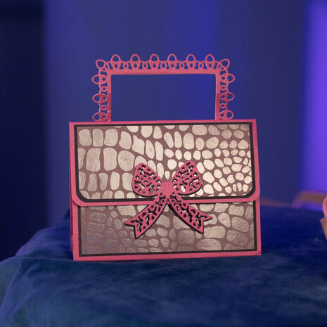 Crafter's Companion Wild at Heart 3D Embossing Folder Purfect Print (SIG-WAH-3D-EF5-PUP) (OUTLET)