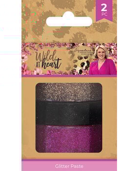 Crafter's Companion Wild at Heart Glitter Paste Pink & Bronze (2x30ml) (SIG-WAH-GLIPA) (OUTLET)