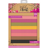 Crafter's Companion Wild at Heart A4 Luxury Linen Card Pack (SIG-WAH-LINEN-A4) (OUTLET)