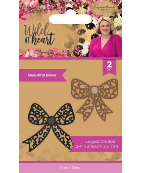 Crafter's Companion Wild at Heart Metal Dies Beautiful Bows (SIG-WAH-MD-BEBO) (OUTLET)