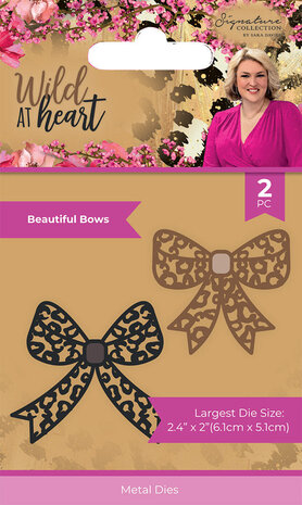 Crafter's Companion Wild at Heart Metal Dies Beautiful Bows (SIG-WAH-MD-BEBO) (OUTLET)