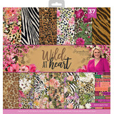 Crafter's Companion Wild at Heart 12x12 Inch Paper Pad (SIG-WAH-PAD12) (DISCONTINUED)